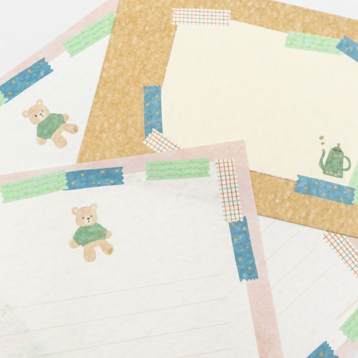 Knitting & Bear Today's Letter Set · Furukawashiko