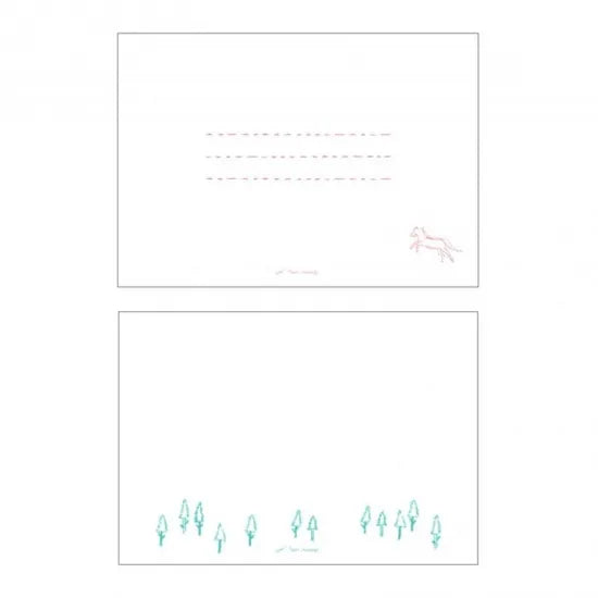 Winter Triangle Letter Set · Paper Message