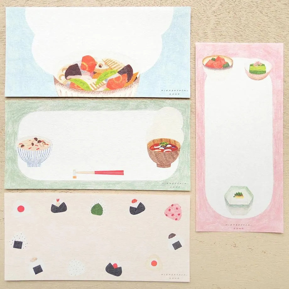 Washoku Hirabayashi Kano One-stroke Note Pad · Cozyca