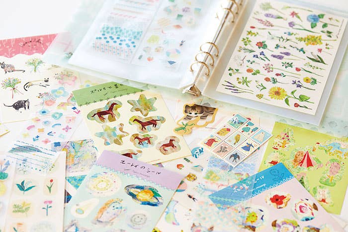 Standard Pocket Refill for OTONA Sticker Collection Binder · King Jim