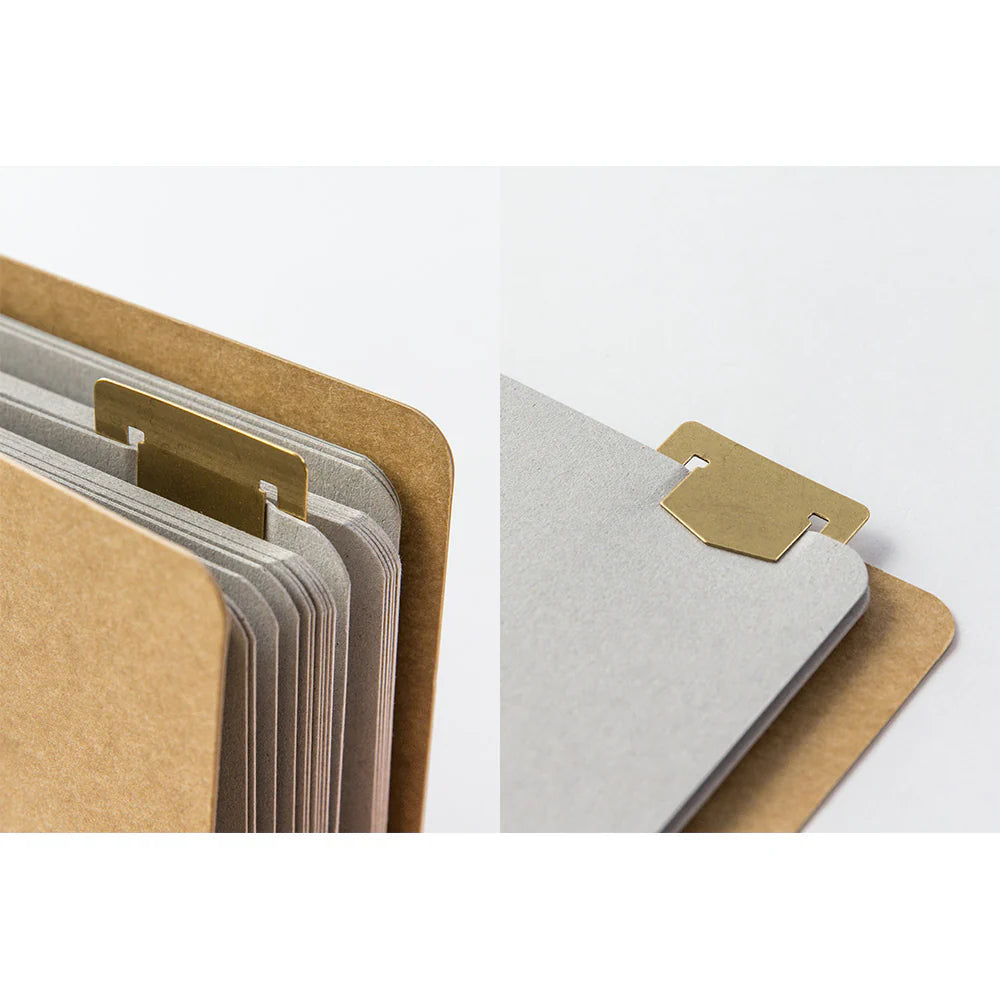 TRAVELER'S Company Brass Template Bookmark