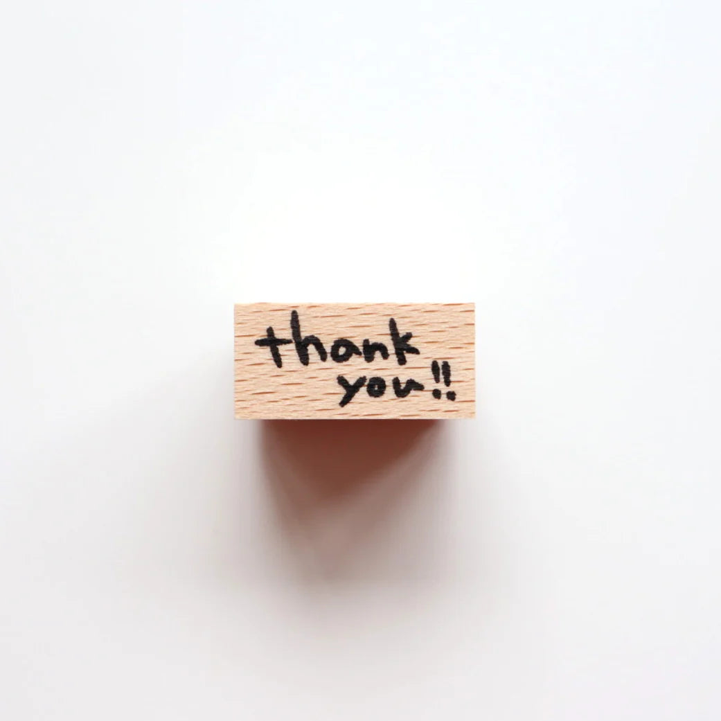 Thank You!! Rubber Stamp ยท forme.