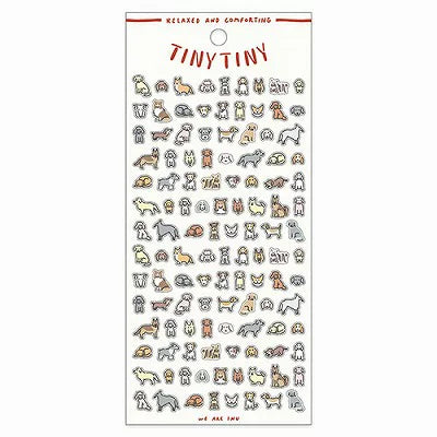 Dog Tiny Tiny Sticker Sheet · Mind Wave