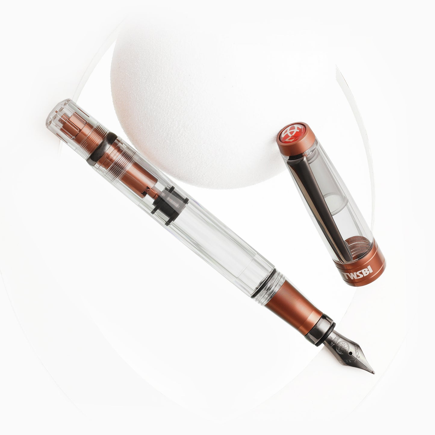 TWSBI Diamond 580ALR Affogato w/Onyx Fountain Pen《Medium》