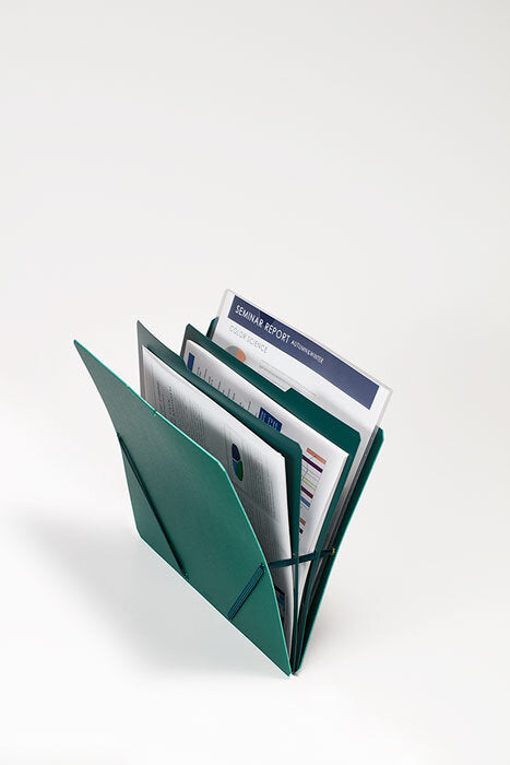 Green SAND IT A4 Horizontal Document Holder · King Jim