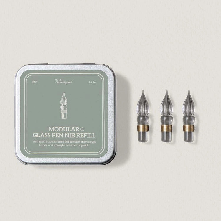 Modular Glass Dip Pen・ Wearingeul