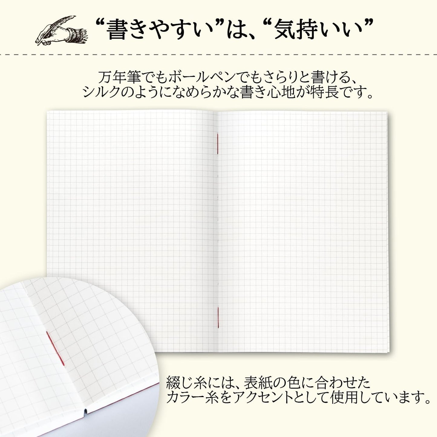 Premium C.D. Grid Notebook A5 · Apica