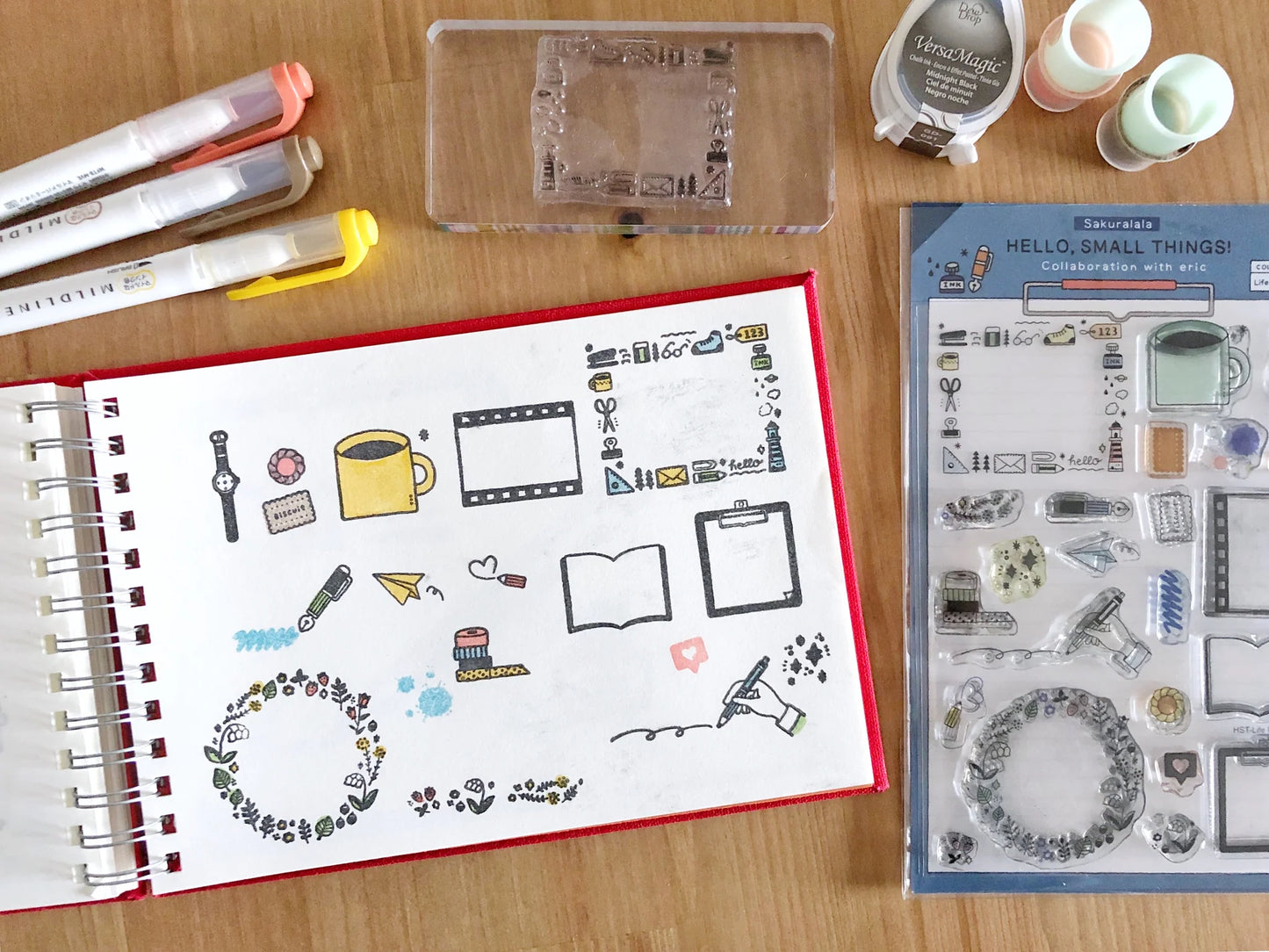 HST Life Outlined Clear Stamps · Sakuralala