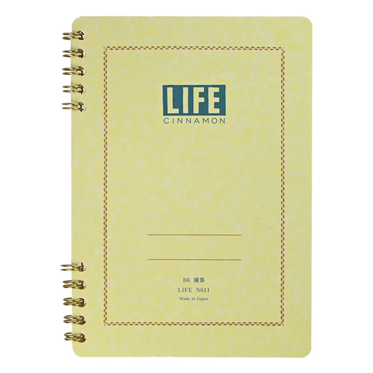 Life Stationery B6 Spiral Notebook