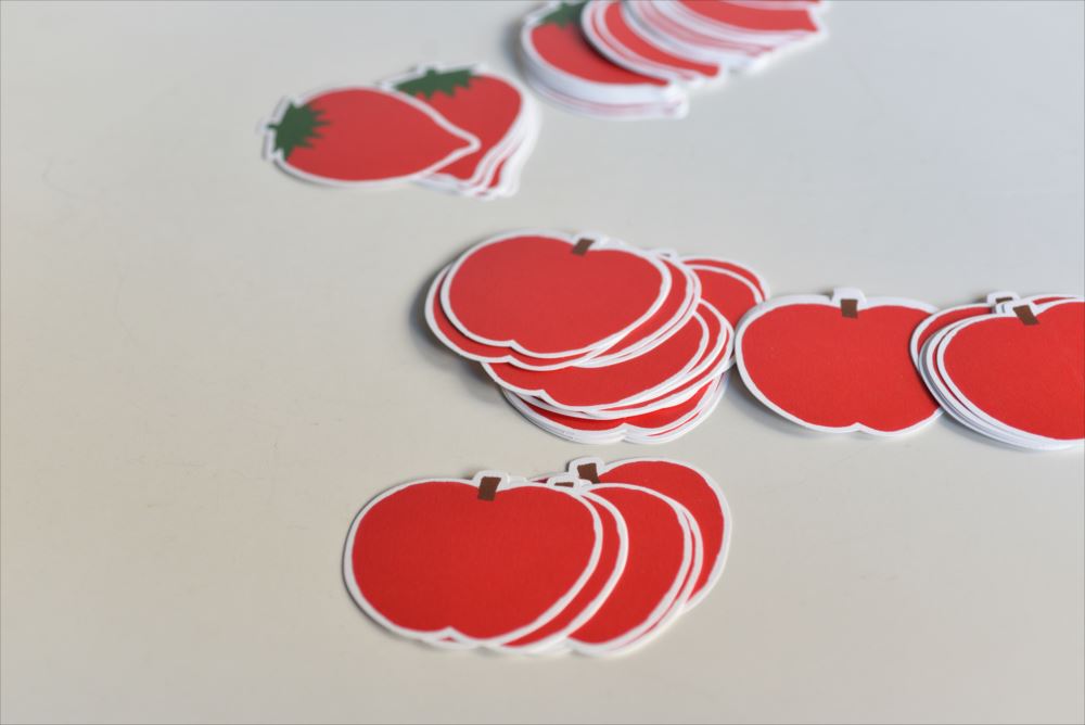 mitsou Strawberry Label Card Set · Classiky