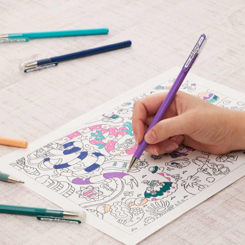 Pentel Limited Dream Colors Mattehop Gel Pen 《1.0mm》