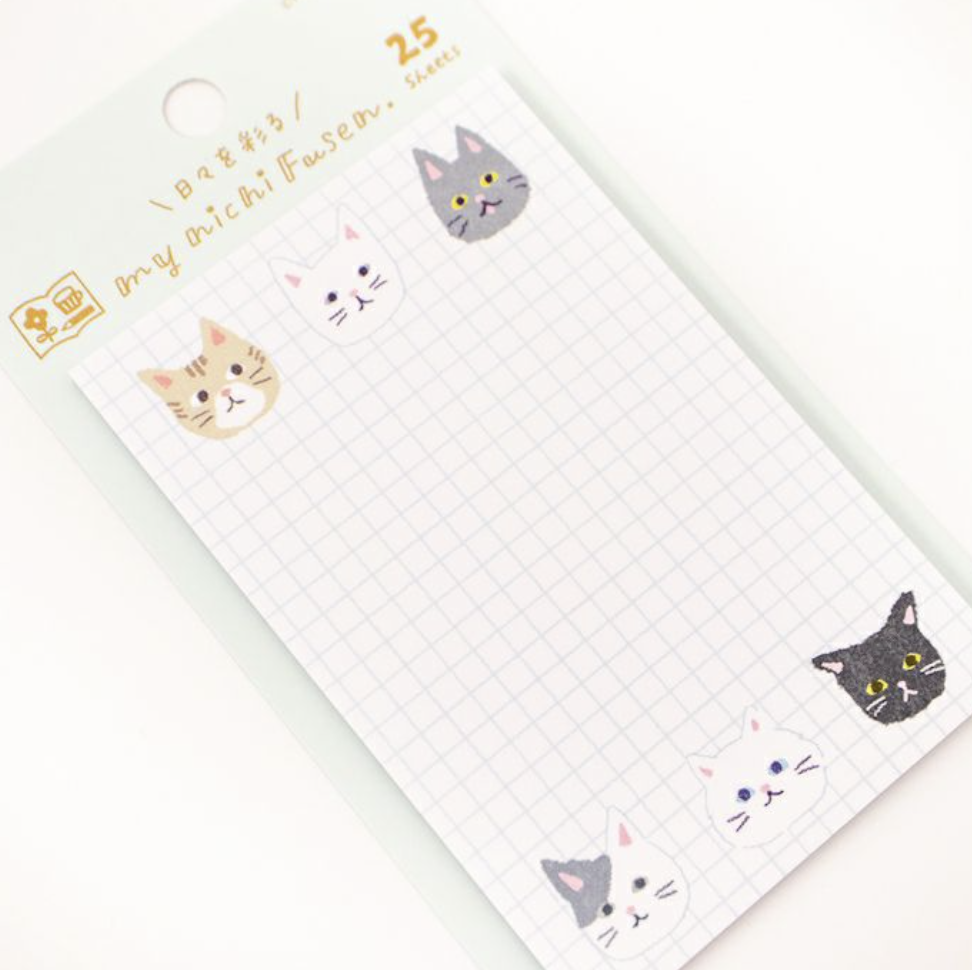 Cats Mainichi Sticky Notes · Furukawashiko