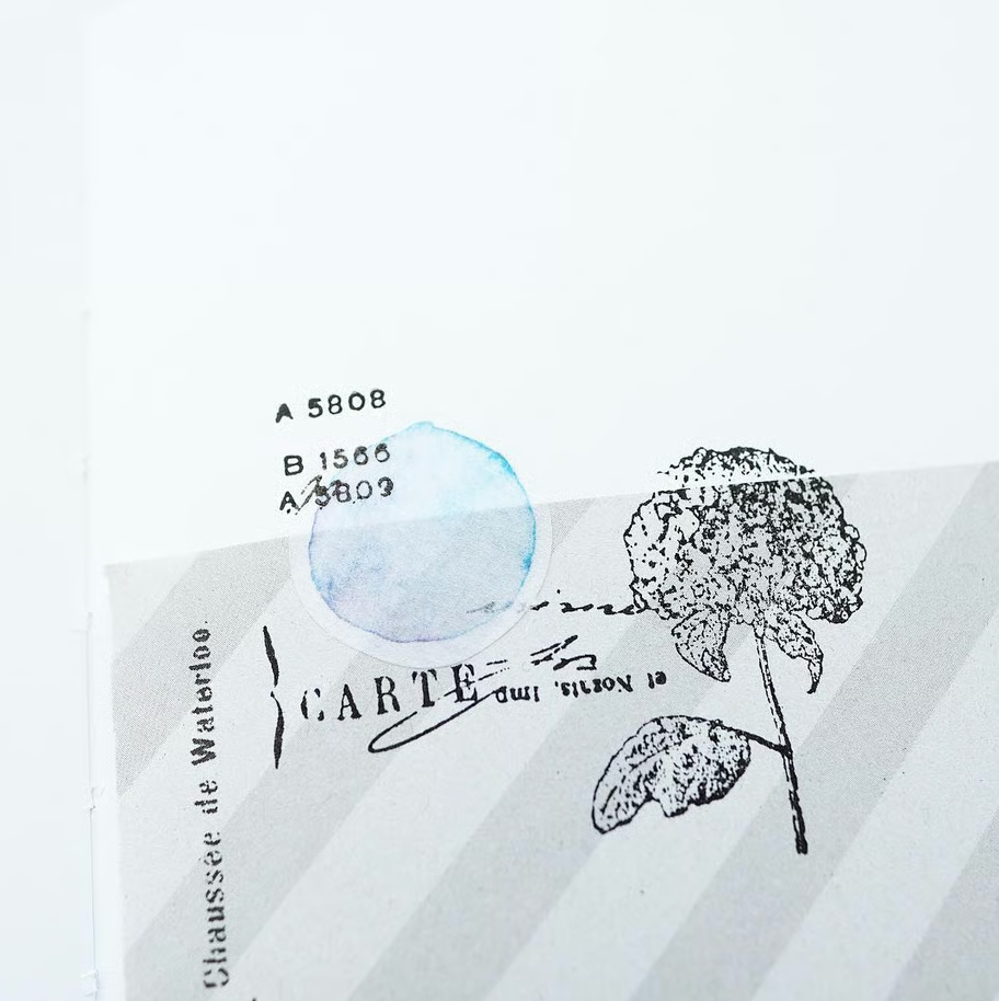 Watercolor Waltz Flake Stickers · Yohaku