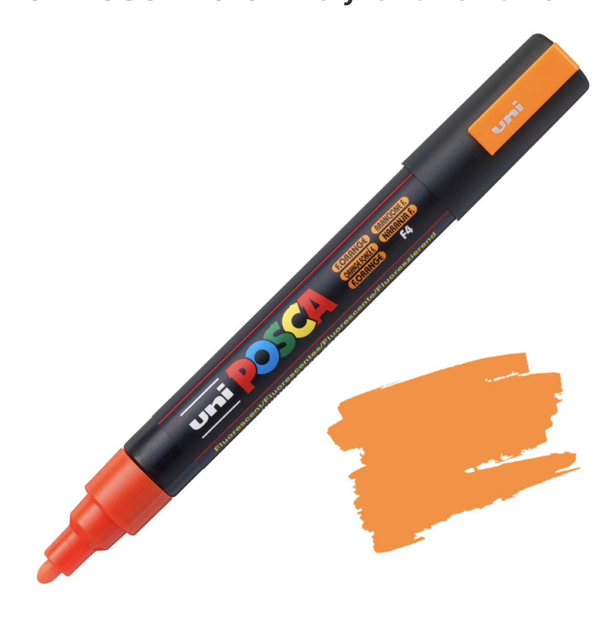 uni Posca Paint Marker《Medium 5M》