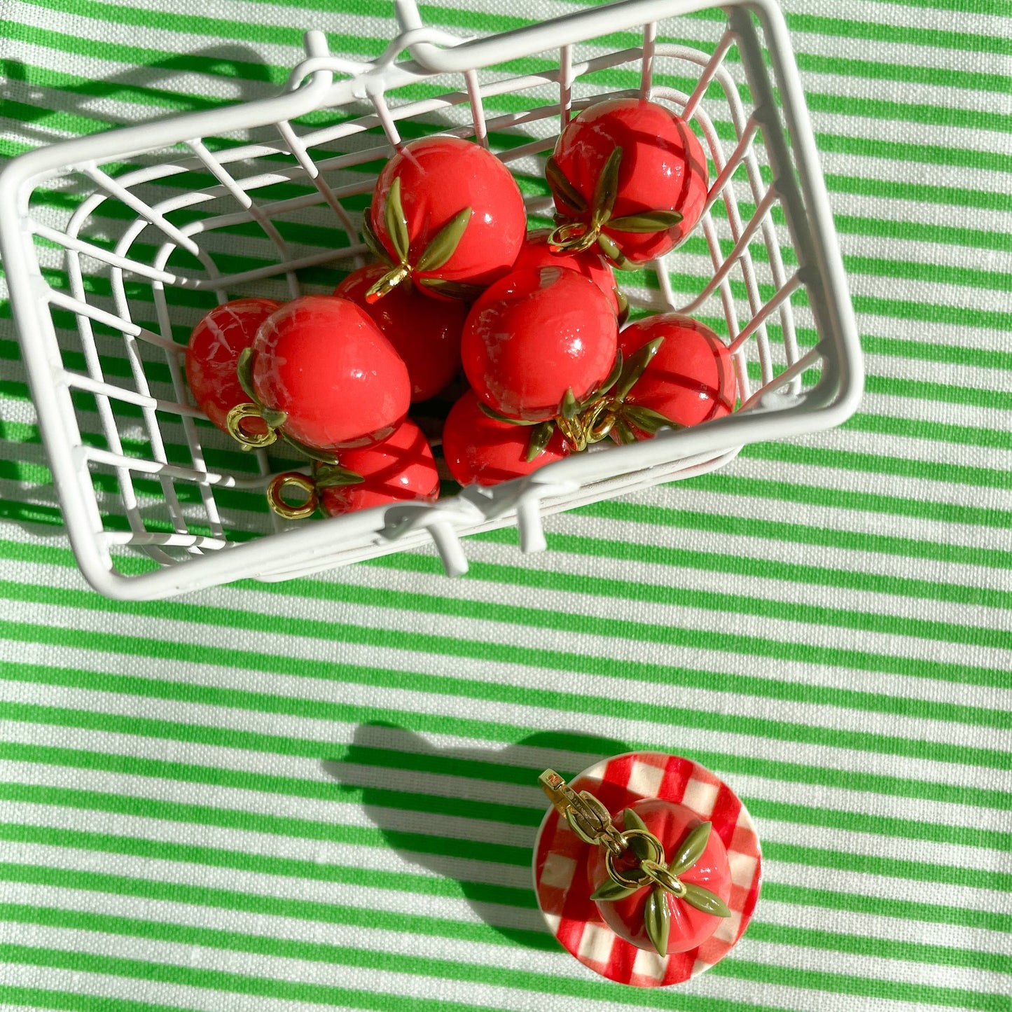 Tomato Bag Charm · Bold Blossom Shop