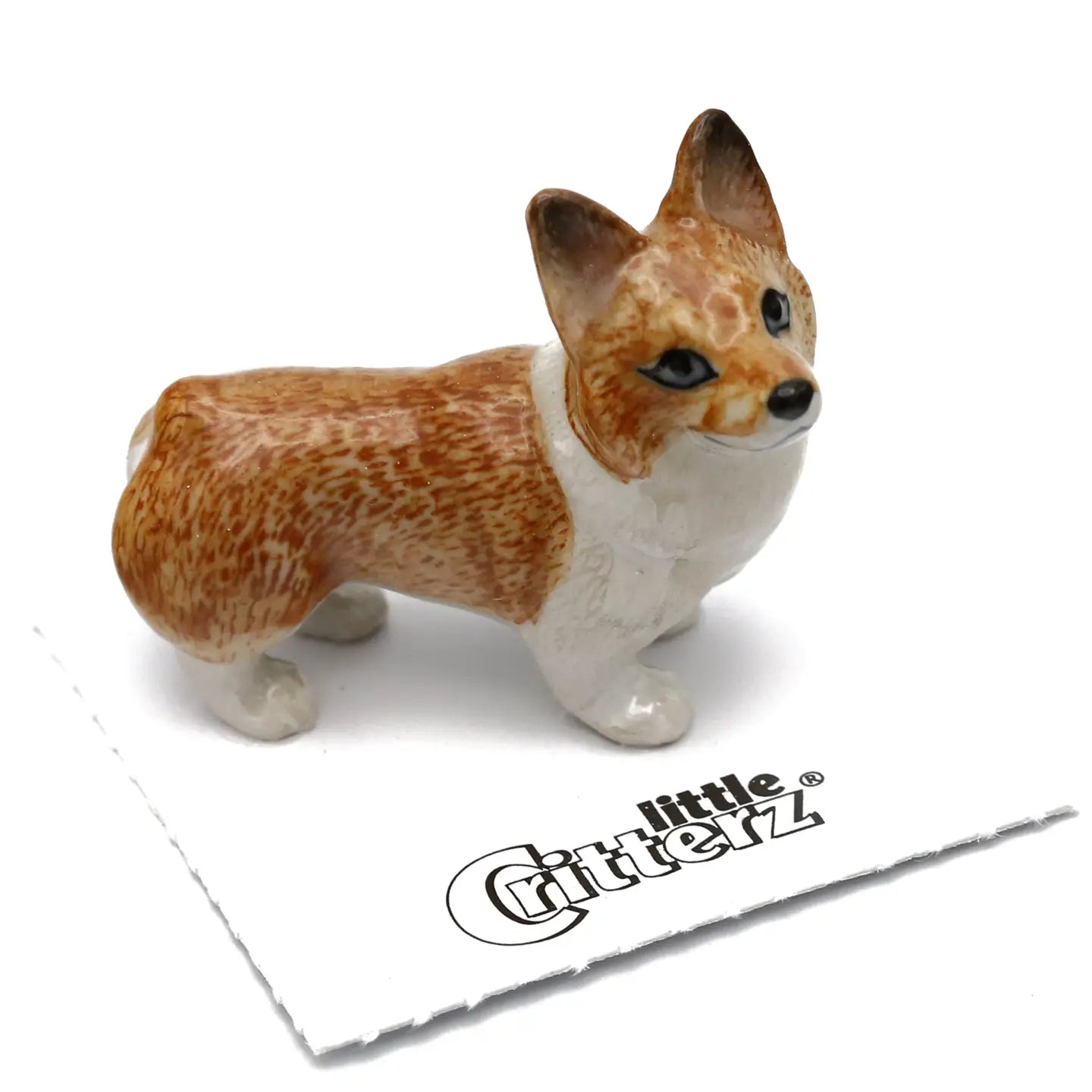 Sasha Corgi Pembroke Porcelain Miniature · Little Critterz