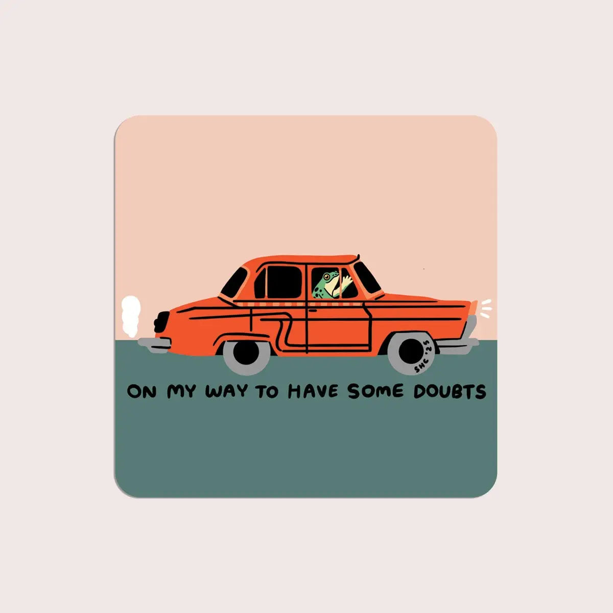 Have Some Doubts Vinyl Sticker · Stay Home Club