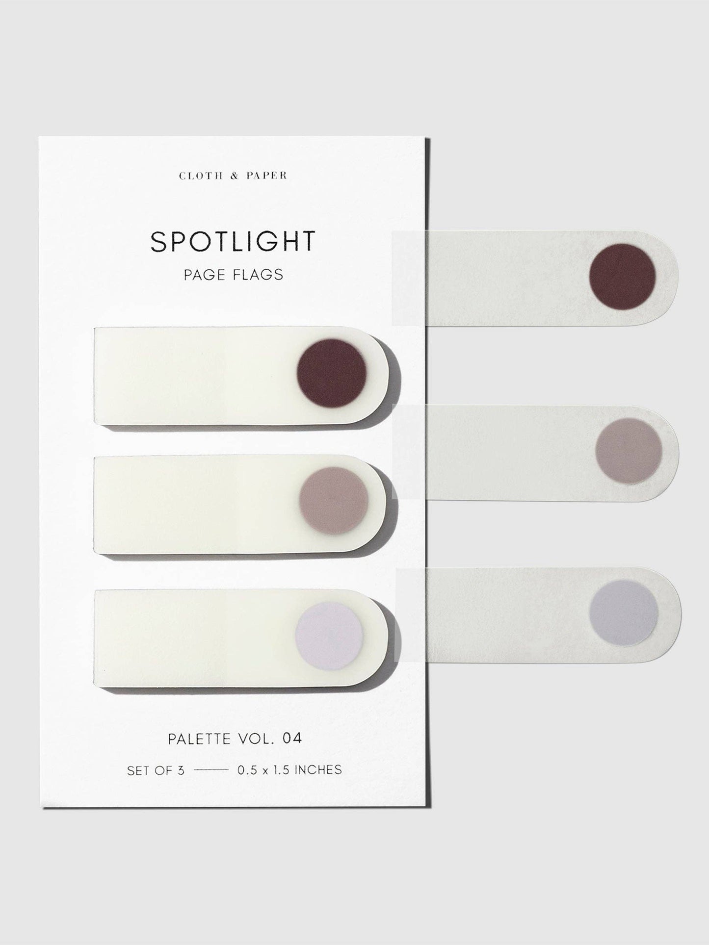 Vol. 05 Spotlight Page Flag Set · Cloth & Paper