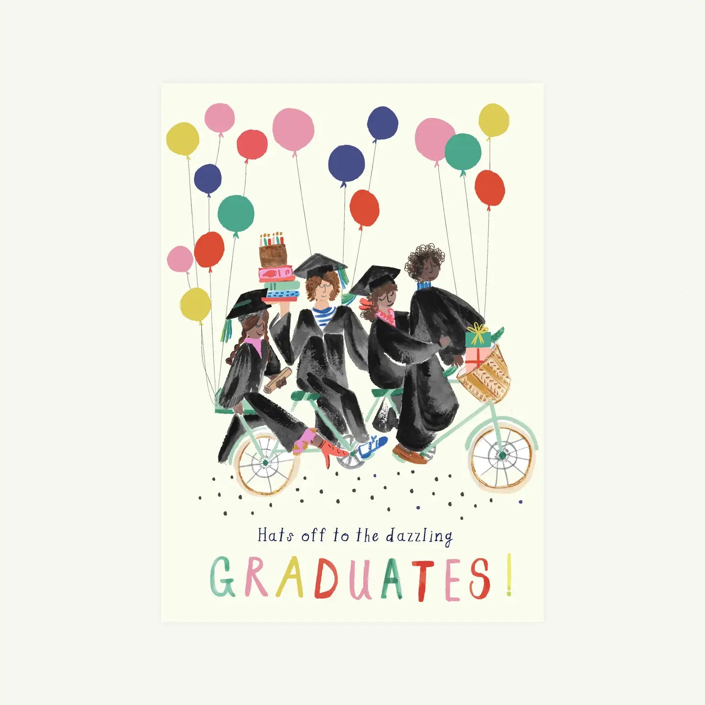 Grad’S Bike Path Graduation Greeting Card · Mr. Boddington's Studio