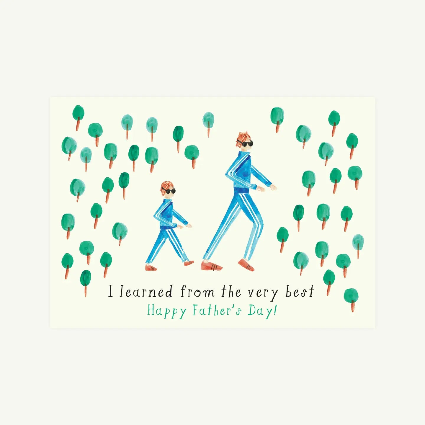Like Father, Like Son Father's Day Card · Mr. Boddington's Studio