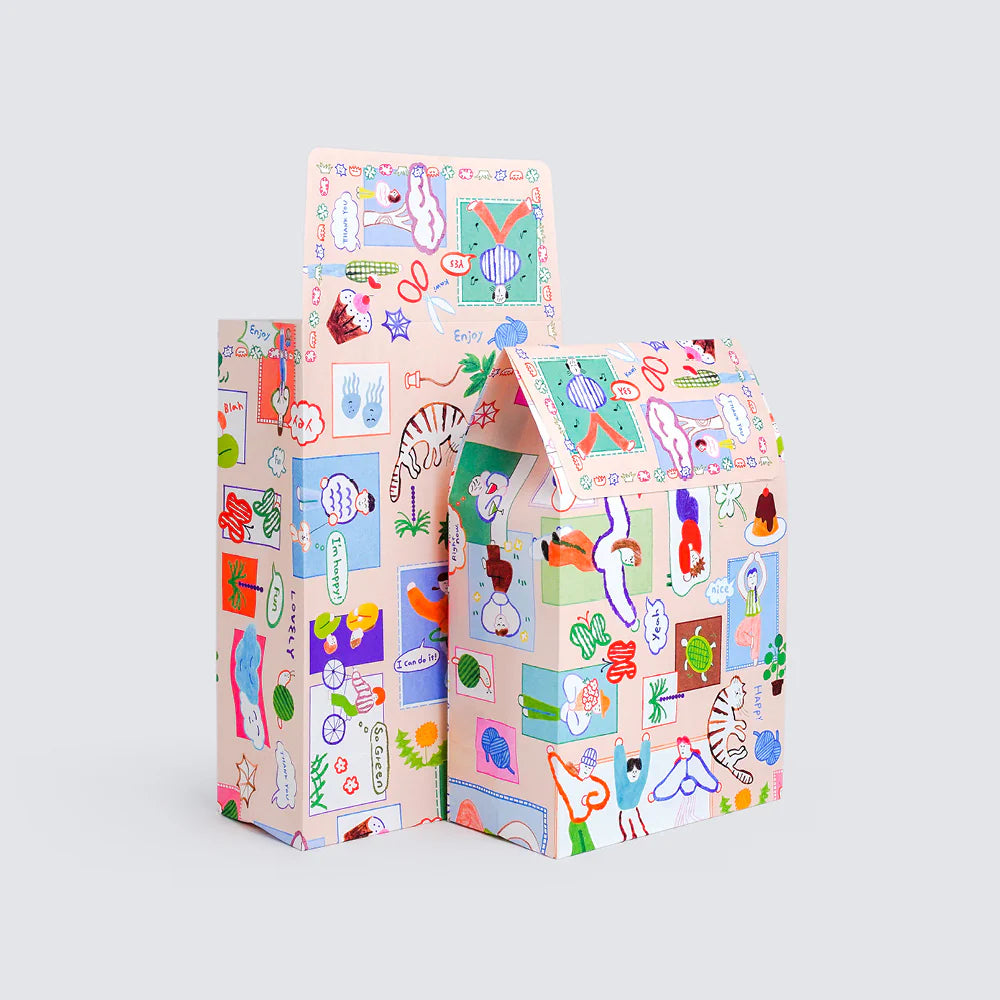 Blue Light Fun Afternoon Gift Bag · kawi
