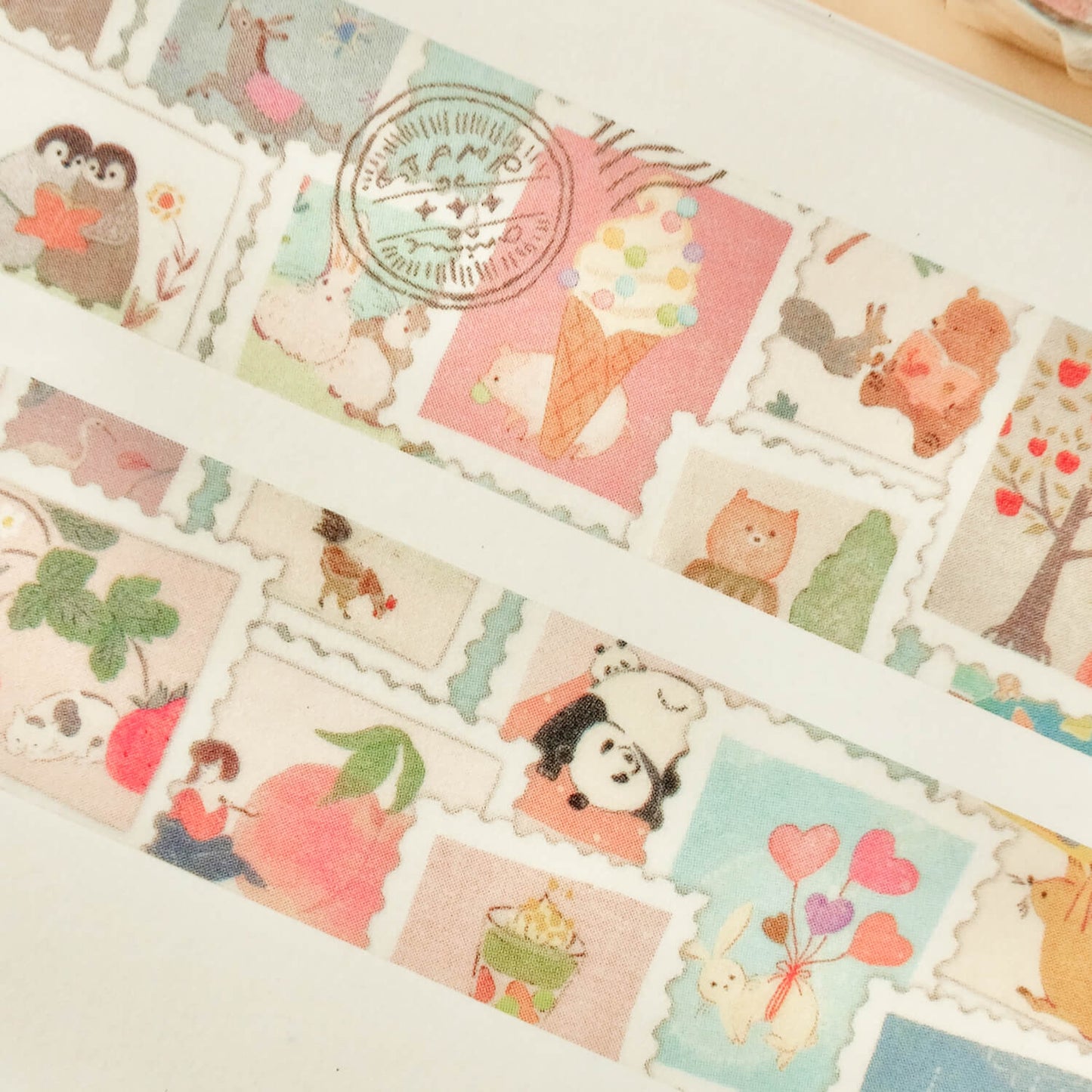 Local Stamps Washi Tape・Keibunsha & meriBUN
