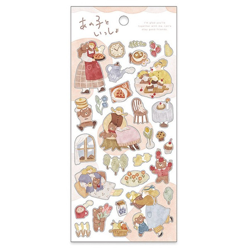With Bear That Child Series Sticker Sheet · Mind Wave