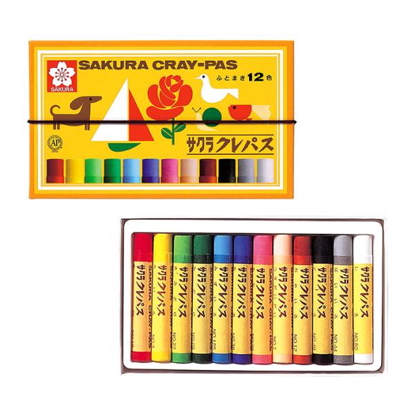 Sakura Craypas Oil Pastels《Set of 12》