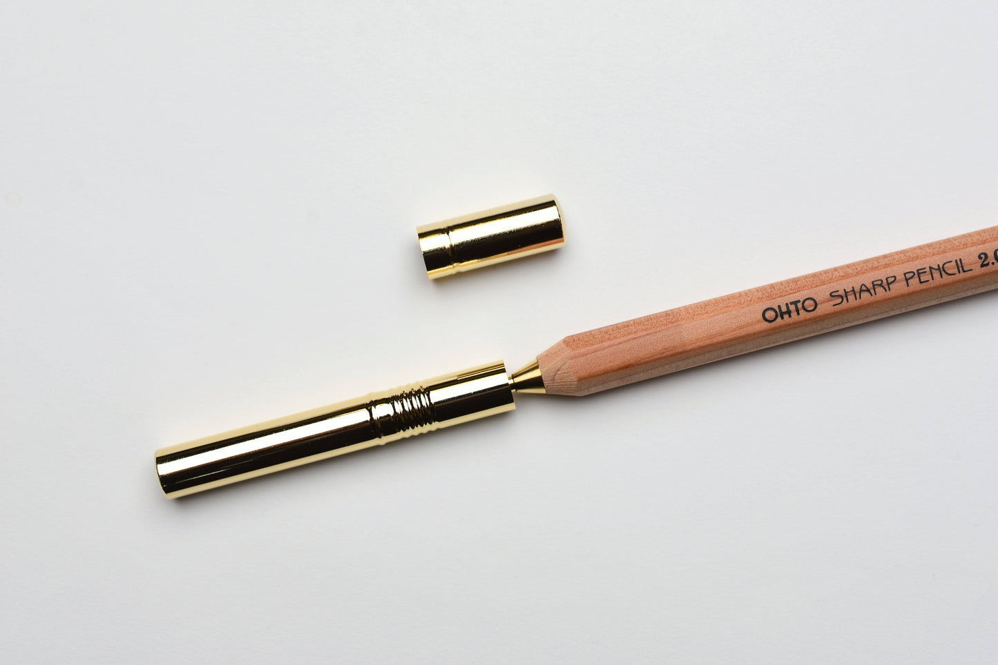 OHTO Brass Mechanical Lead Sharpener
