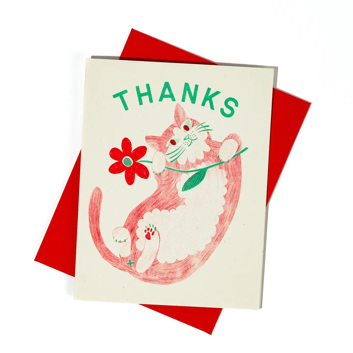cat red greet smile thanks grateful playful