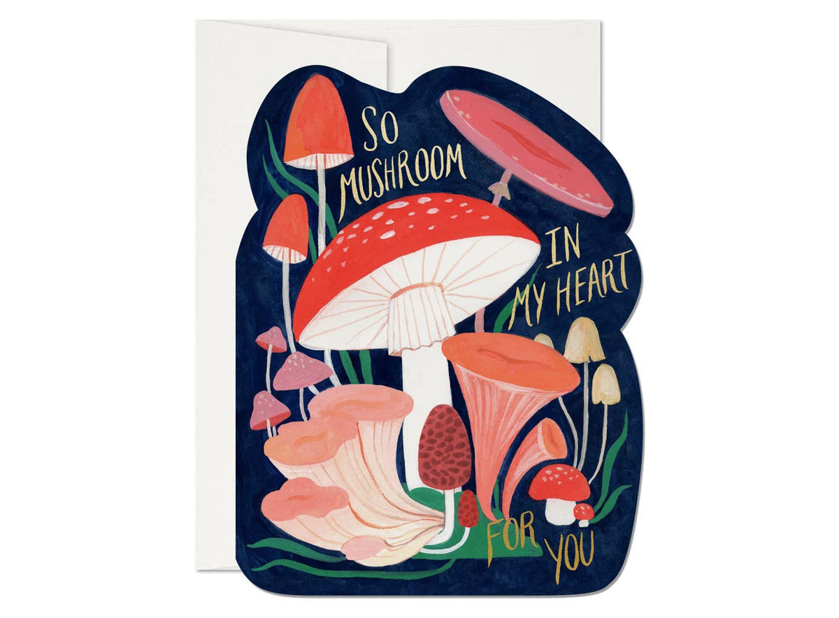 So Mushroom In My Heart · Red Cap Cards
