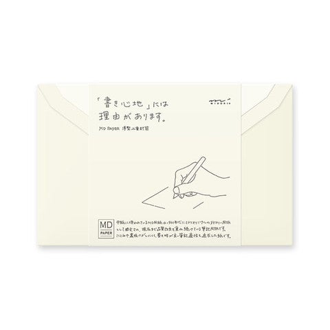 MD Cream Envelopes《Set of 8》