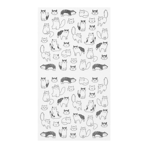 Chat Cats Sticker Sheet · Midori