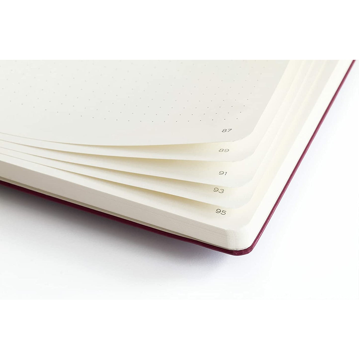 Cherry Red A5 Ruled Hardcover Notebook · Leuchtturm1917