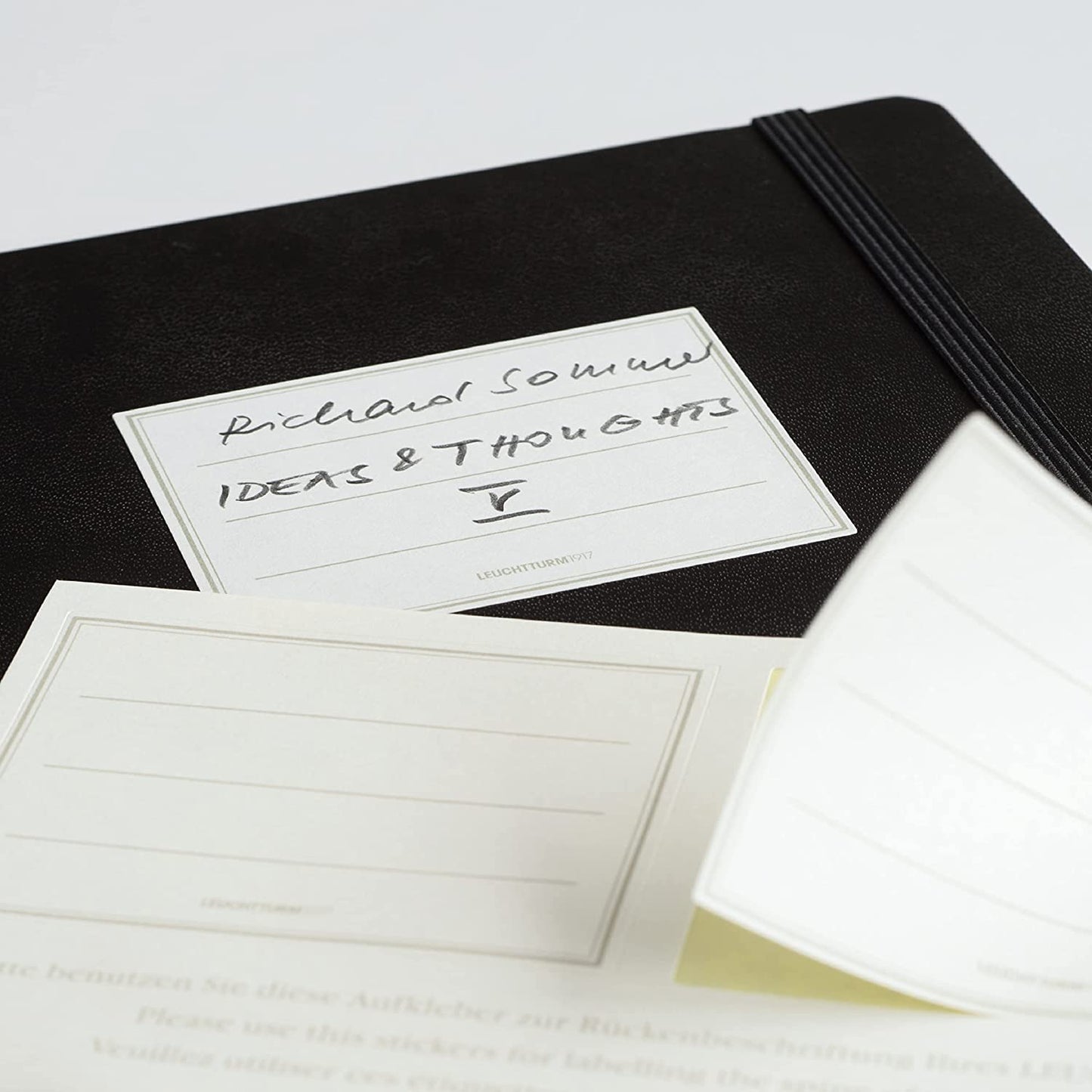 Black A5 Ruled Hardcover Notebook · Leuchtturm1917