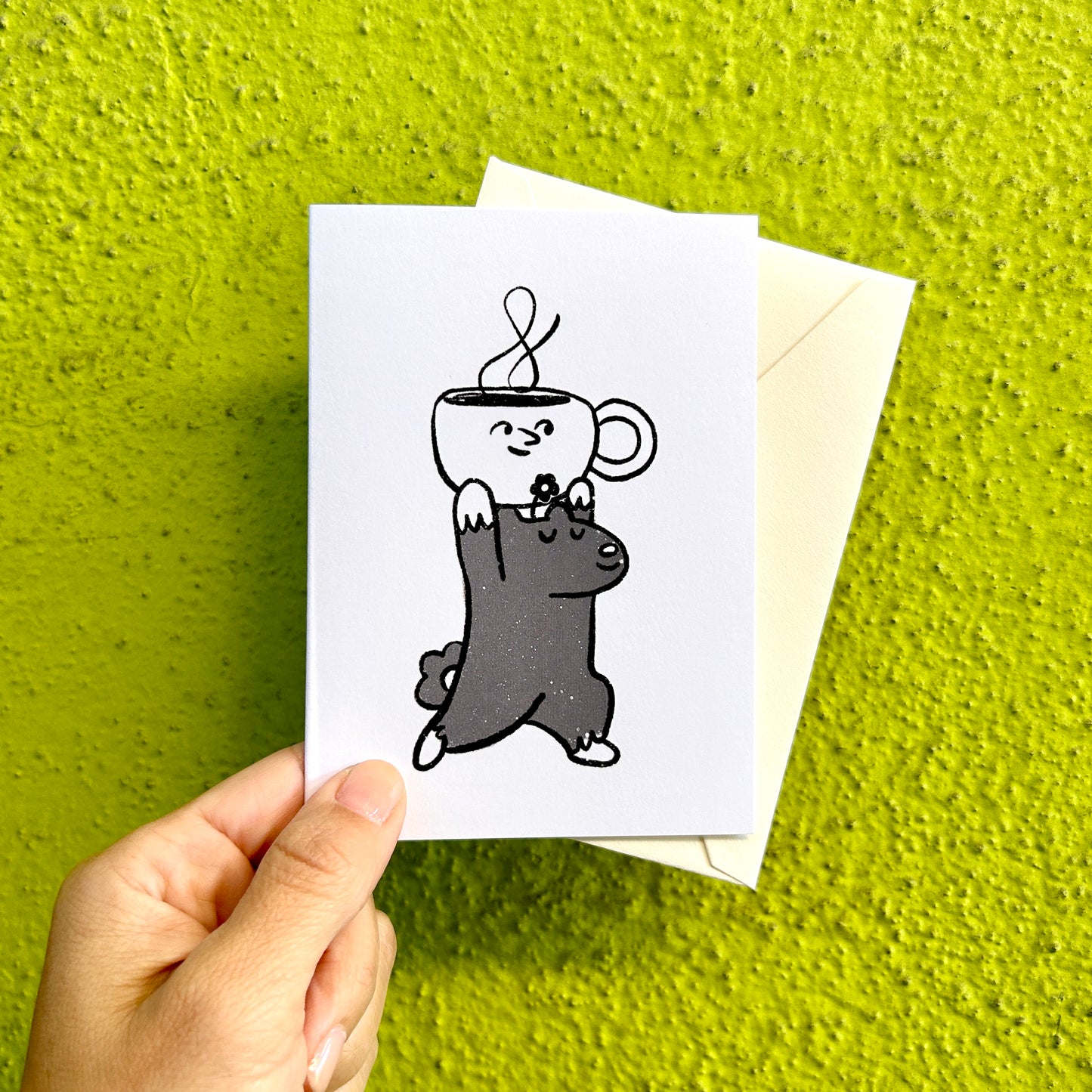 Dog Carrying Coffee Card Set of 6 · Paper Plant Co