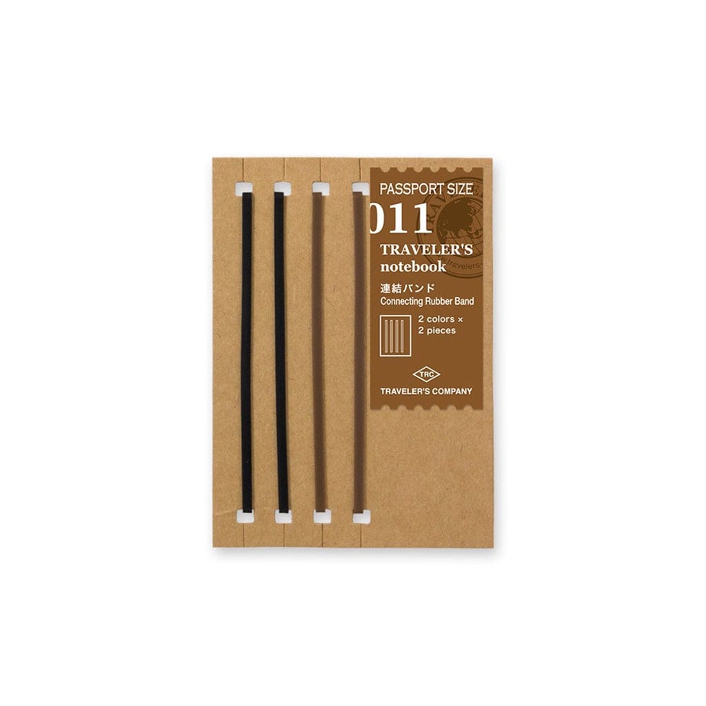 TRAVELER'S Notebook 011 Connecting Rubber Band《Passport Size》