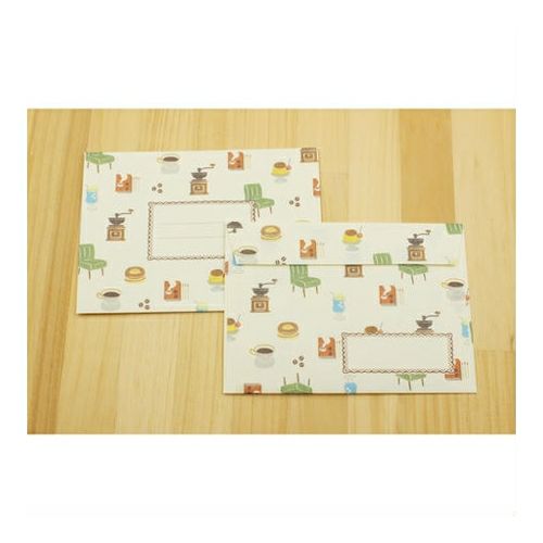 Retro Cafe Hanko Letter Set · Furukawashiko