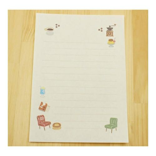 Retro Cafe Hanko Letter Set · Furukawashiko