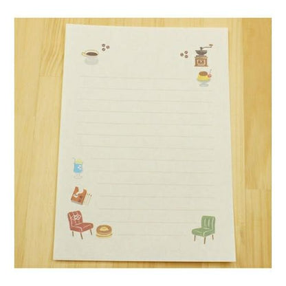 Retro Cafe Hanko Letter Set · Furukawashiko