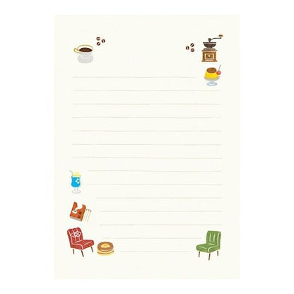Retro Cafe Hanko Letter Set · Furukawashiko