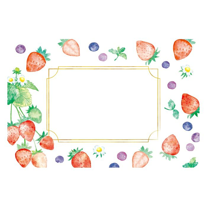 Berry Berry Today's Letter Set · Furukawashiko