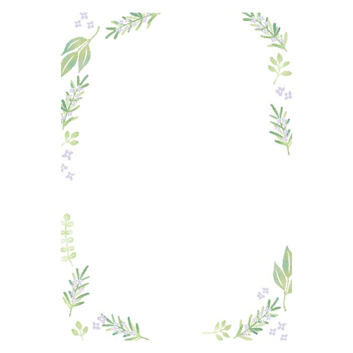 Rosemary Letter Pad · Furukawashiko