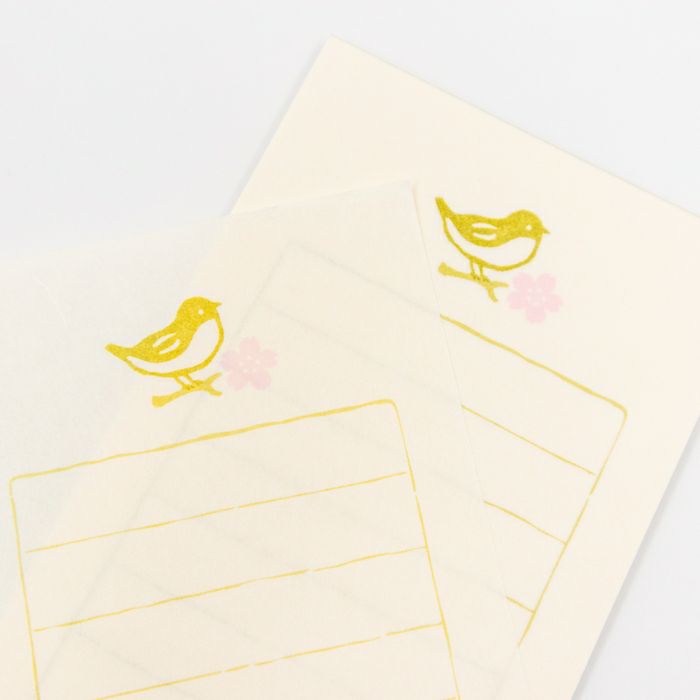 Sakura & Nightingale Soebumi-sen Letter Set · Furukawashiko