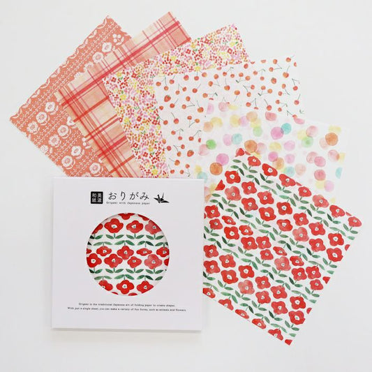 Aka Boxed Mino Washi Origami · Furukawashiko