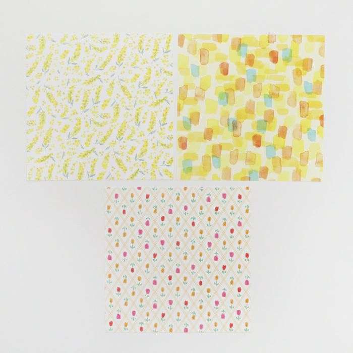 Kiiro Boxed Mino Washi Origami · Furukawashiko