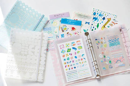 Pink OTONA Sticker Collection Binder · King Jim
