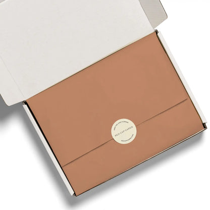 Peach Tissue Paper · Red Cap Cards