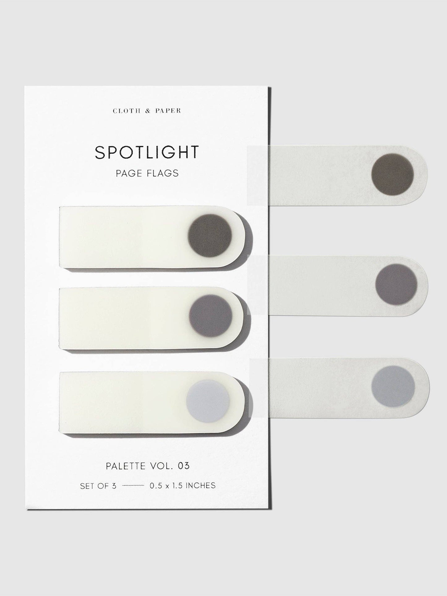 Vol. 05 Spotlight Page Flag Set · Cloth & Paper