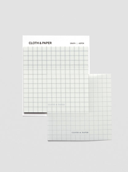 Transparent Graph Sticky Note · Cloth & Paper